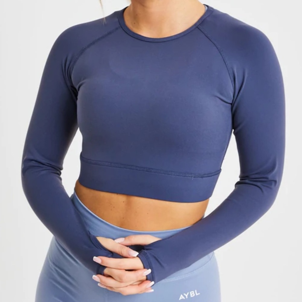 Crop Top Long Sleeve Active Wear by AYBL